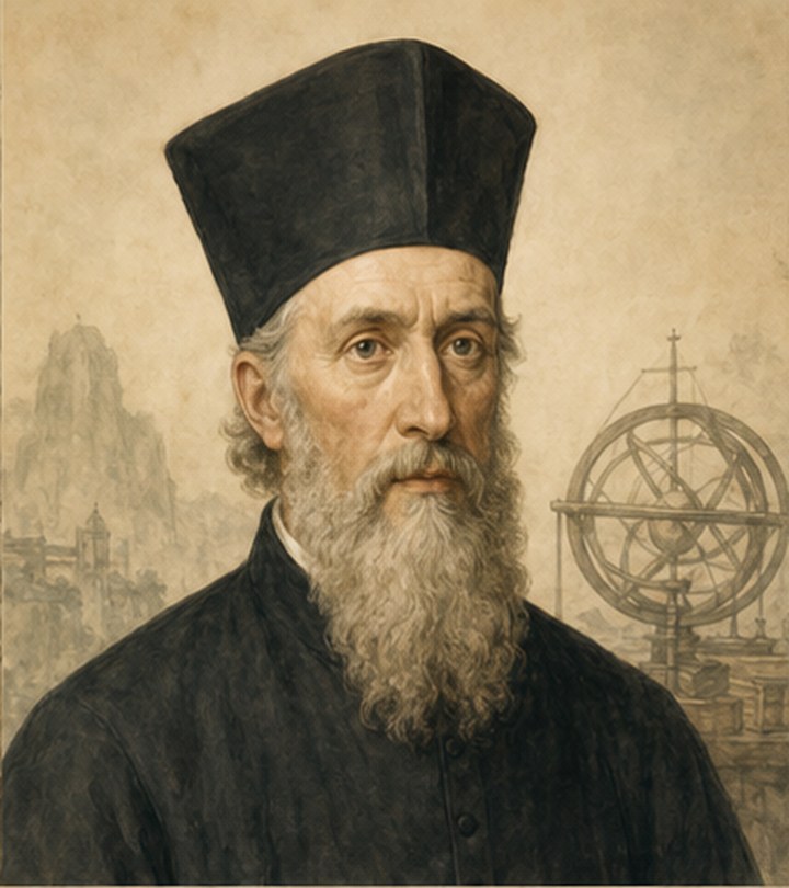 Illustrative historical portrait of Johann Adam Schall von Bell