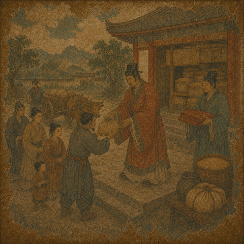 Ancient-style visual for the 施 surname
