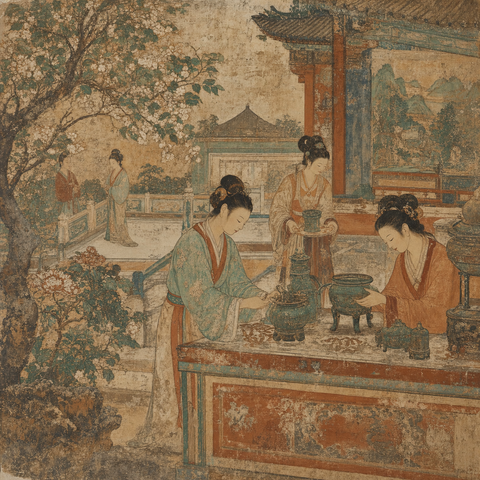 Ancient-style visual for the 姚 surname