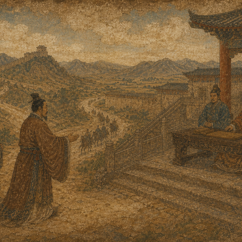 Ancient-style visual for the 余 surname
